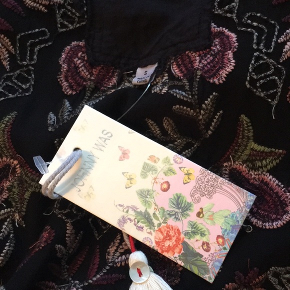 Johnny Was Maroni Satin Jacket - Picture 6 of 7